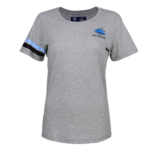 Cronulla Sharks NRL Ladies lifestyle Tee Shirt