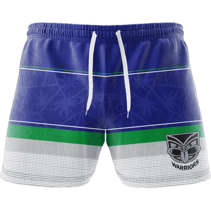 New Zealand Warriors NRL Mens Beach Shorts and Hat Combo