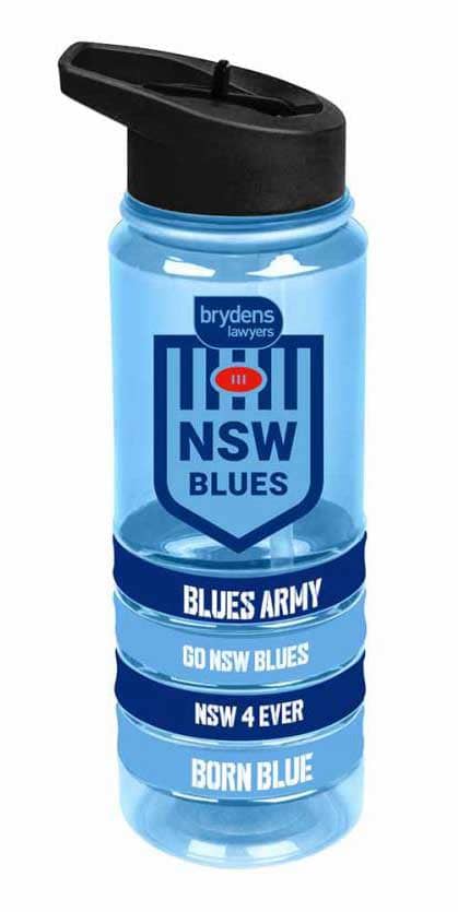 NSW Blues State of Origin 650ml Tritan Bottle