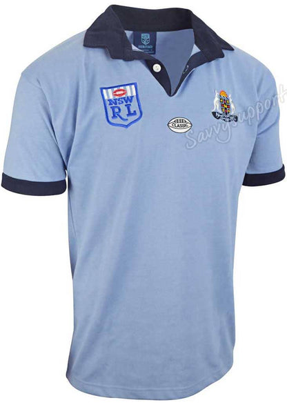 NSW Blues 1985 State of Origin Mens Retro Jersey