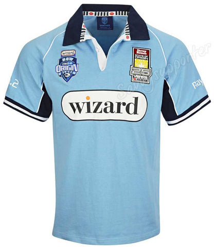 NSW Blues 2005 State of Origin Mens Retro Jersey