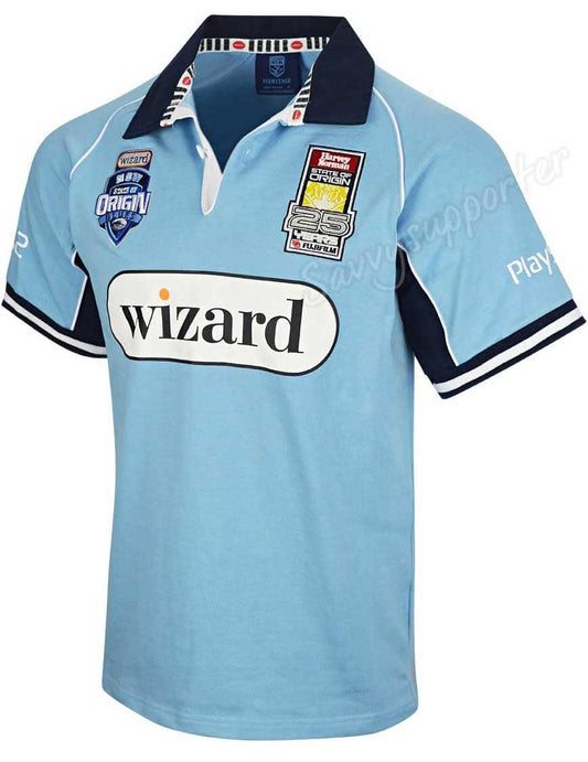 NSW Blues 2005 State of Origin Mens Retro Jersey