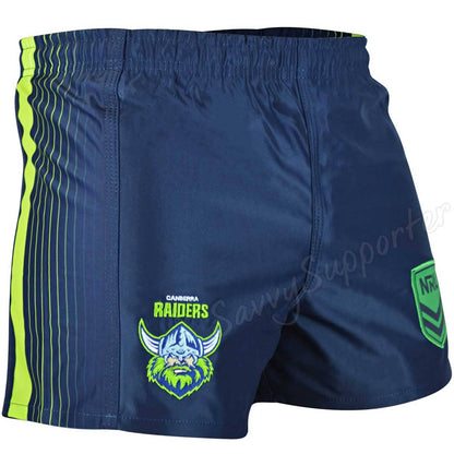 Canberra Raiders NRL Footy Shorts Adults