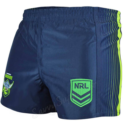 Canberra Raiders NRL Footy Shorts Adults