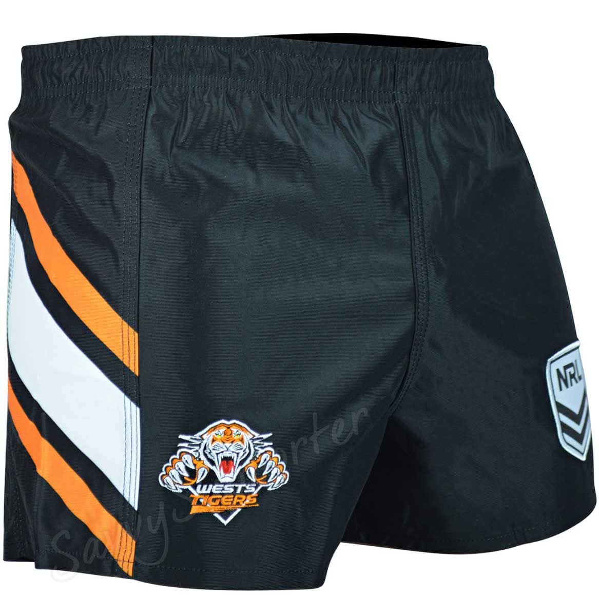 Wests Tigers NRL Mens Footy Shorts