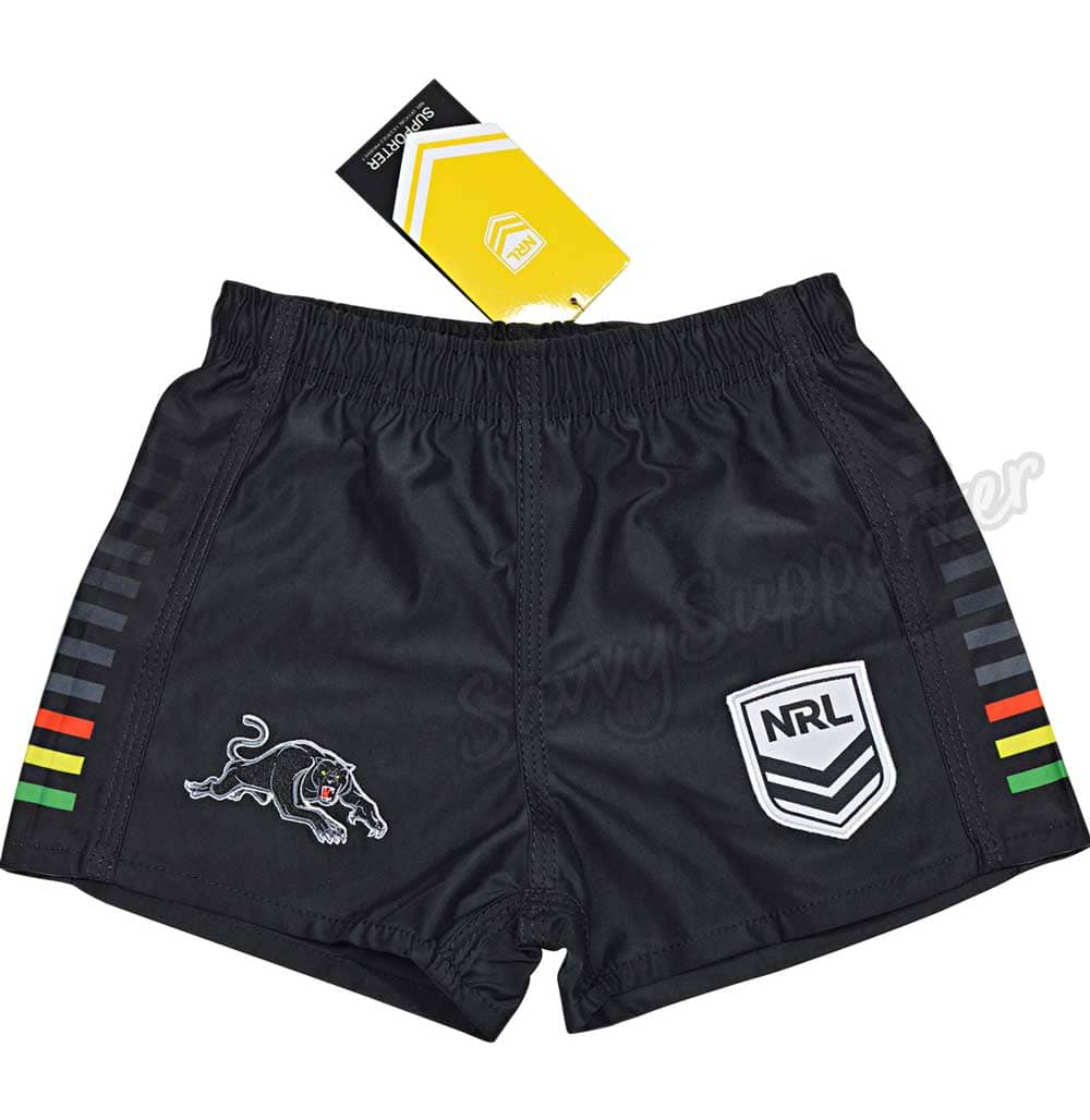 Penrith Panthers 2025 NRL Kids Supporter Footy Shorts