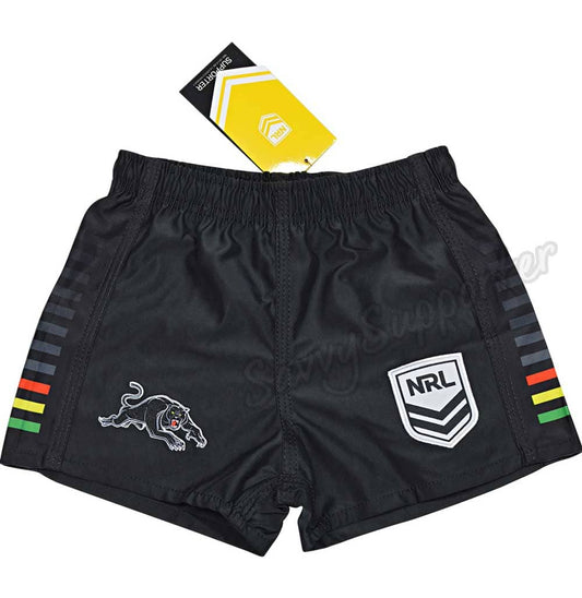 Penrith Panthers 2025 NRL Kids Supporter Footy Shorts
