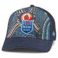 NSW Blues 2024 State of Origin Indigenous Navy Valin Cap