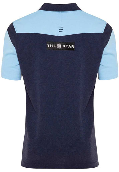 NSW Blues State of Origin Ladies Media Polo Shirt