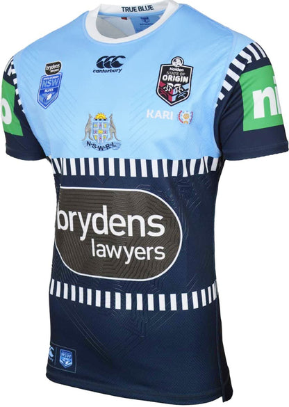 NSW Blues State of Origin Player Issue Jersey with GPS