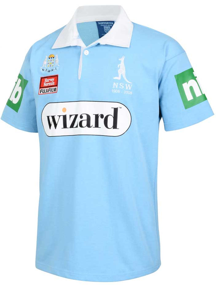 NSW Blues 2008 Mens State of Origin Retro Jersey