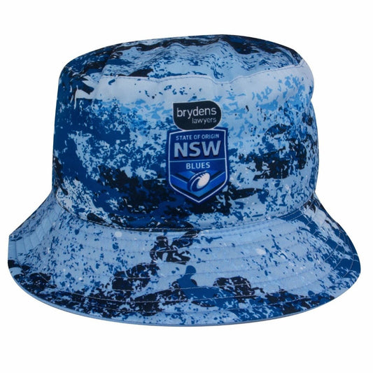 NSW Blues State of Origin Reversible Bucket Hat Size L/XL