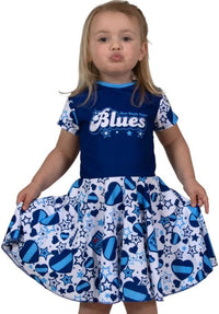 NSW Blues State of Origin Girls Heartbreaker Dress