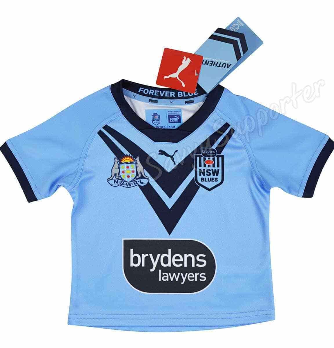 NSW Blues State of Origin NRL Toddler On Field Jersey