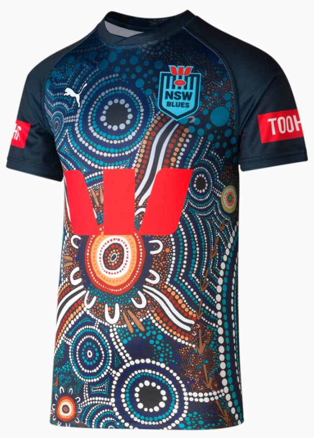 NSW Blues 2023 State of Origin Mens Indigenous Jersey