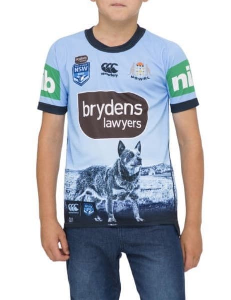 NSW State of Origin NRL Kids Drill Top