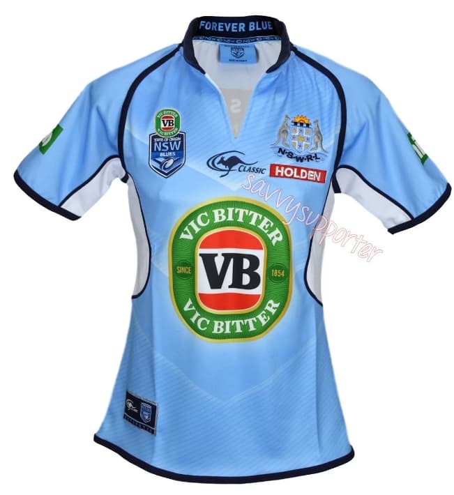 NSW Blues State of Origin Ladies On Field Jersey