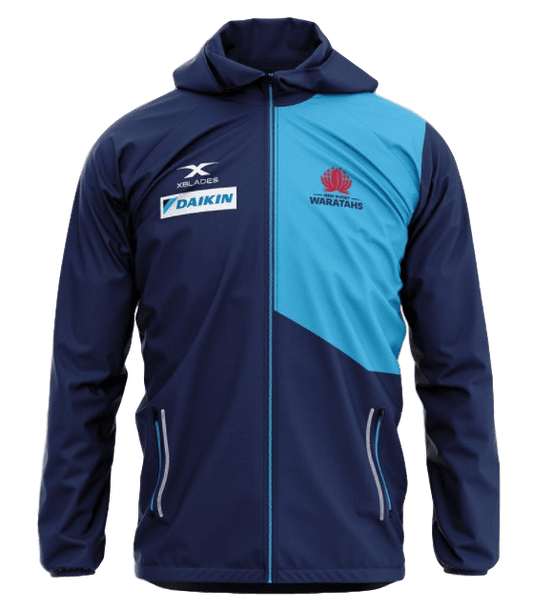 NSW Waratahs Rugby Union Mens Wet Weather Jacket