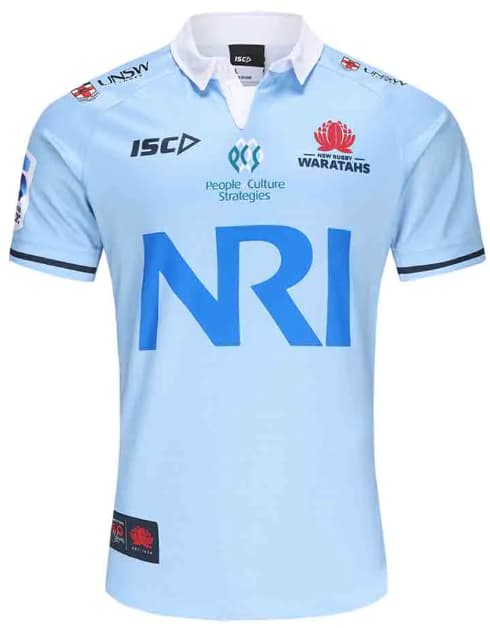 NSW Waratahs 2024 Rugby Union Mens Home Jersey