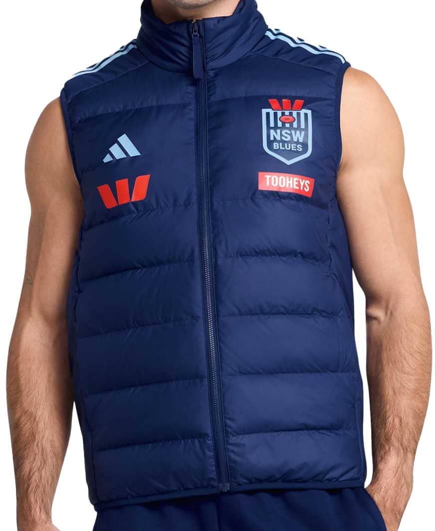 NSW Blues 2025 State of Origin Mens Players Vest