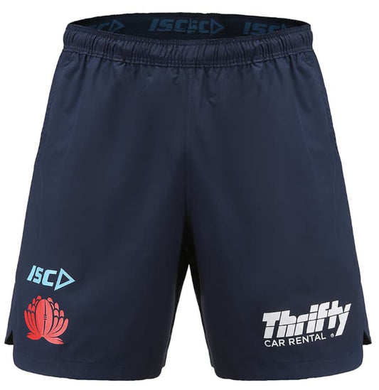 NSW Waratahs 2023 Rugby Union Mens Training Shorts