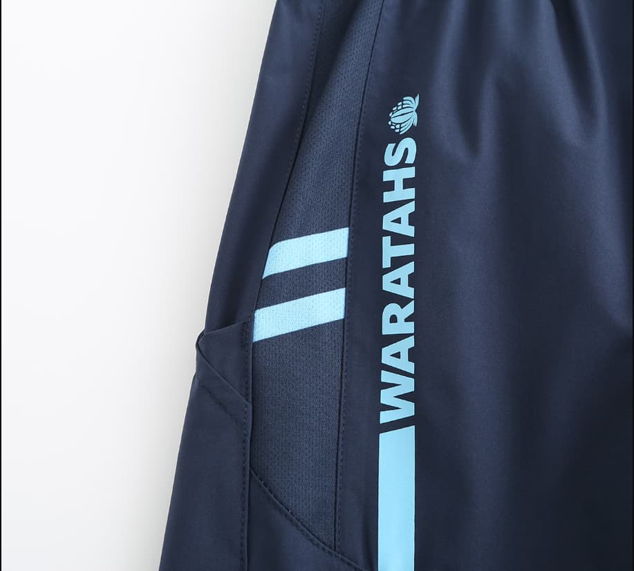 NSW Waratahs 2023 Rugby Union Mens Training Shorts