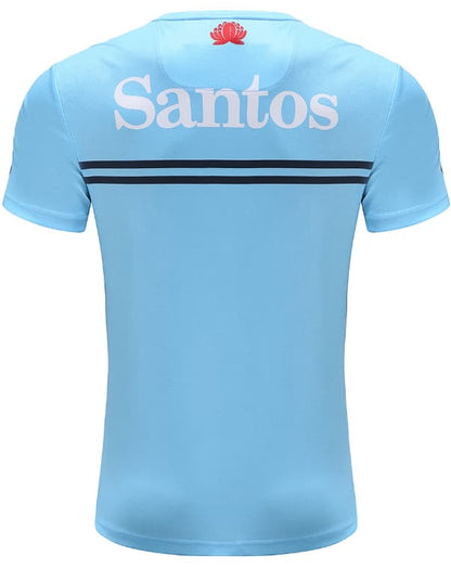 NSW Waratahs 2023 Rugby Union Mens Sky Training Shirt