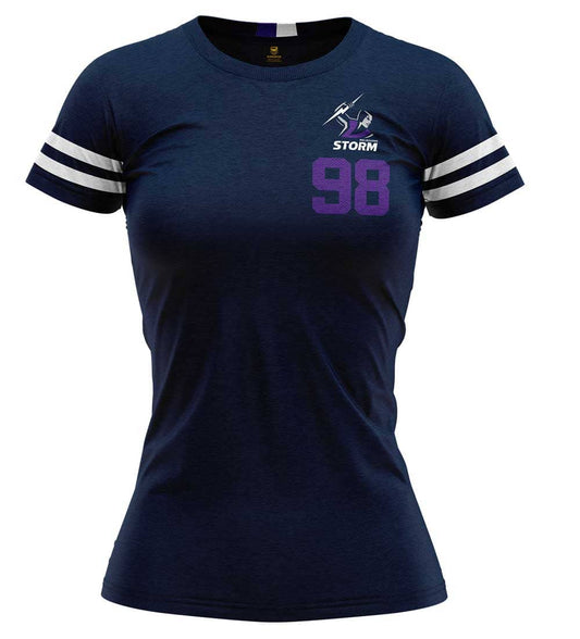 Melbourne Storm 2019 NRL Ladies Varsity Tee Shirt