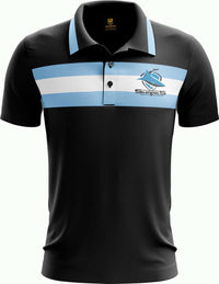 Cronulla Sharks NRL Mens Advantage Polo Shirt
