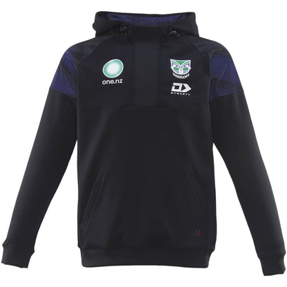 New Zealand Warriors 2025 NRL Ladies Black Pullover Hoodie