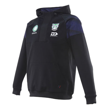 New Zealand Warriors 2025 NRL Ladies Black Pullover Hoodie