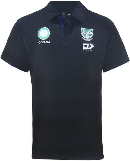 New Zealand Warriors 2025 NRL Mens Alternate Media Polo Shirt