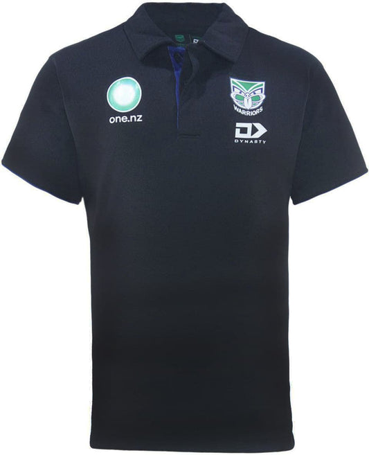 New Zealand Warriors 2025 NRL Mens Alternate Media Polo Shirt