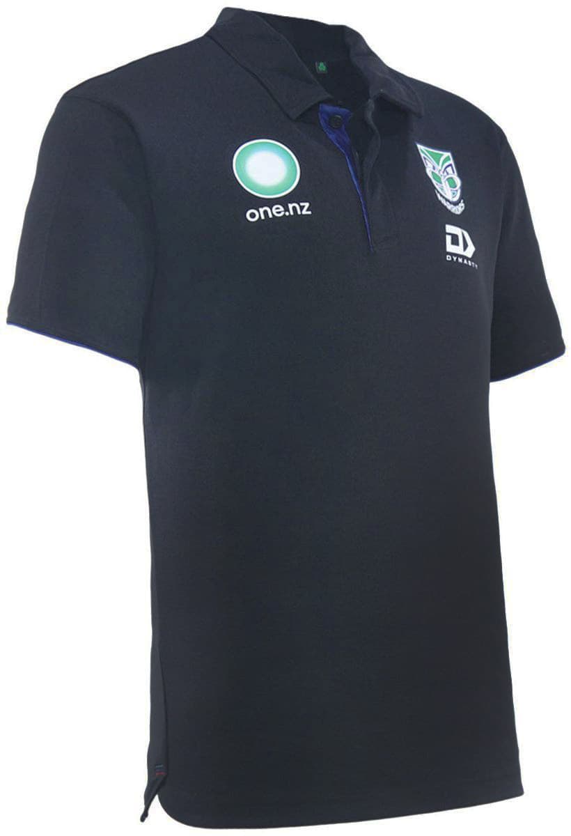 New Zealand Warriors 2025 NRL Mens Alternate Media Polo Shirt