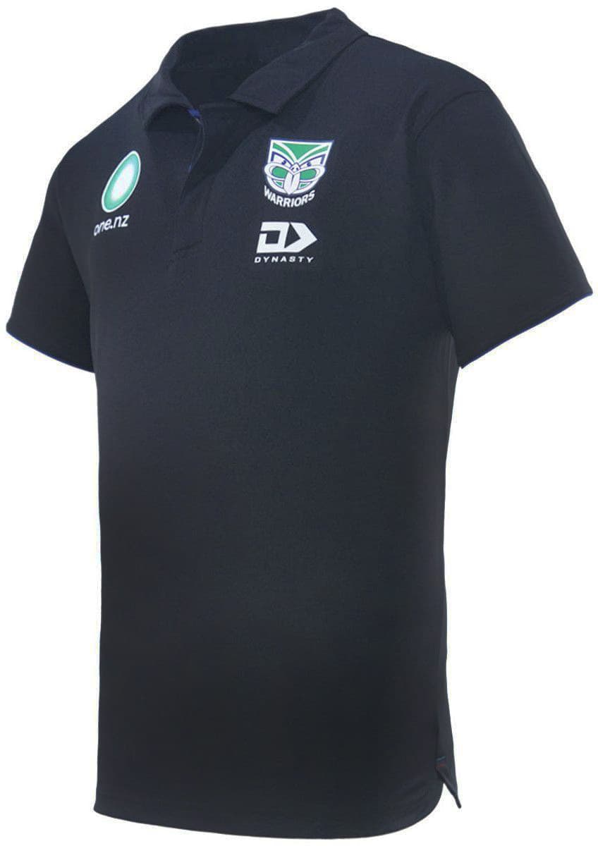 New Zealand Warriors 2025 NRL Mens Alternate Media Polo Shirt