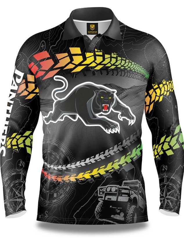 Penrith Panthers NRL Trax Off Road Camping Shirts