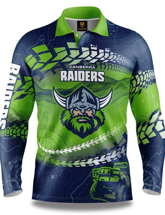 Canberra Raiders Trax Off Road Camping Shirts