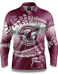 Manly Sea Eagles Trax Off Road Camping Shirts
