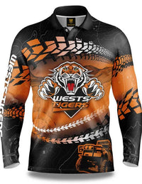 Wests Tigers Trax Off Road Camping Shirts