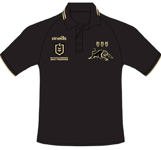 Penrith Panthers 2023 NRL Mens O'Neills Premiers Polo Shirt