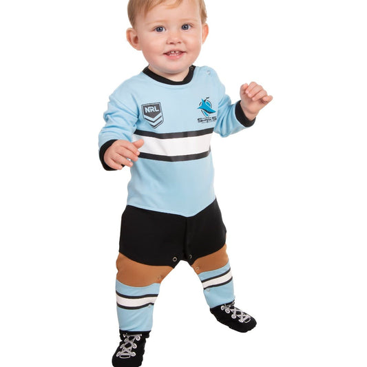 Cronulla Sharks NRL Infant Footysuit