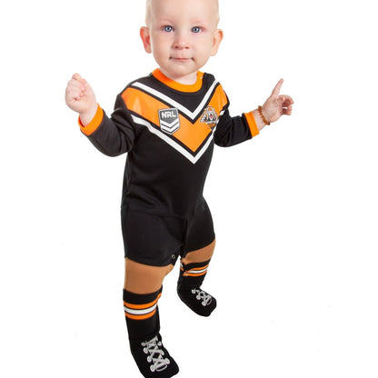 Wests Tigers NRL Infant Footysuit