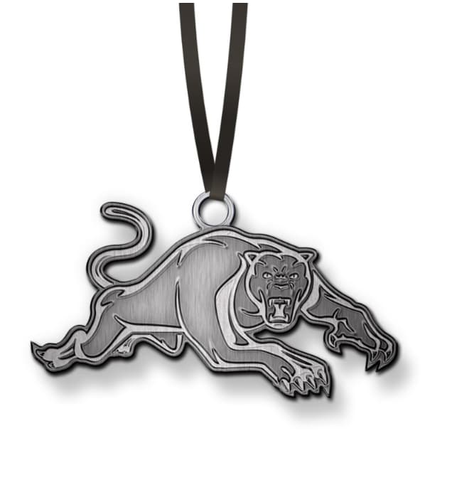 Penrith Panthers NRL Christmas Metal Ornament