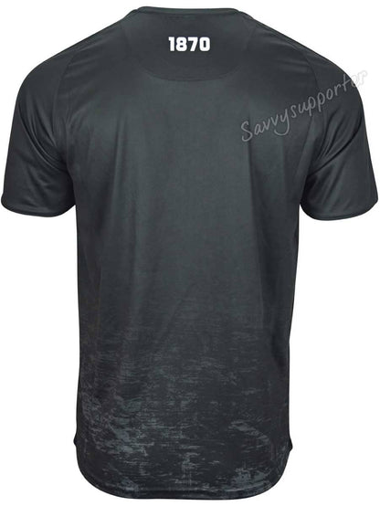 Port Adelaide Power AFL Mens Black Training Shirt