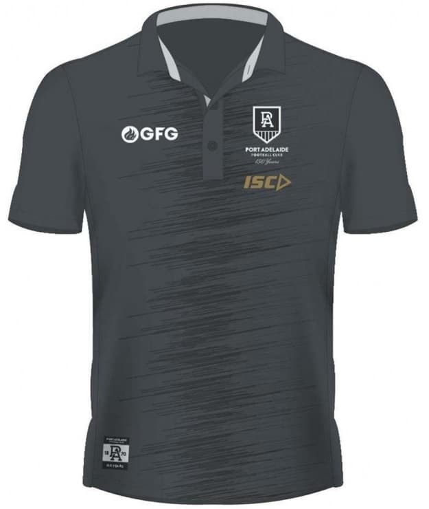 Port Adelaide Power 2020 AFL Mens Performance Polo Shirt