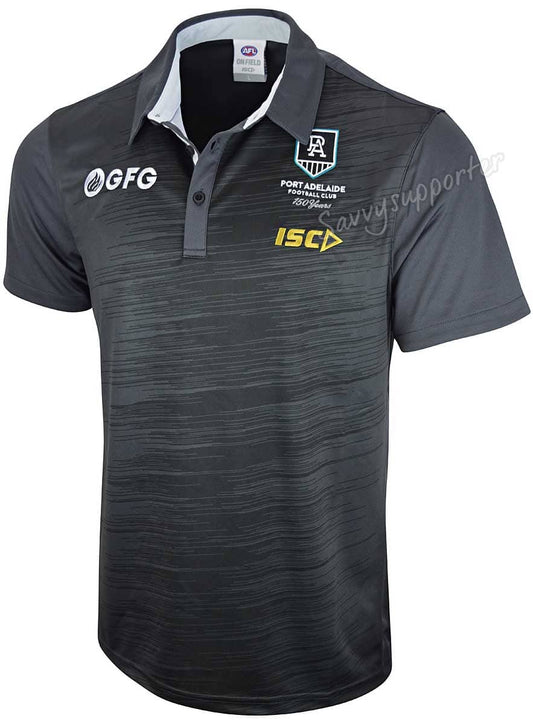 Port Adelaide Power 2020 AFL Mens Performance Polo Shirt