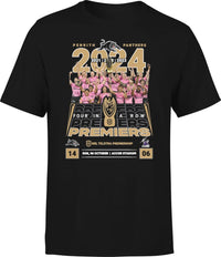 Penrith Panthers 2024 NRL Mens Premiers Team Photo Tee
