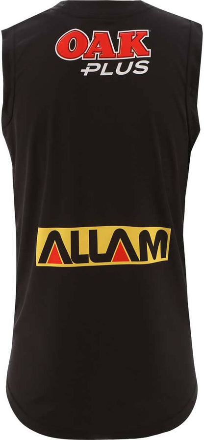 Penrith Panthers NRL Mens Black Training Singlet