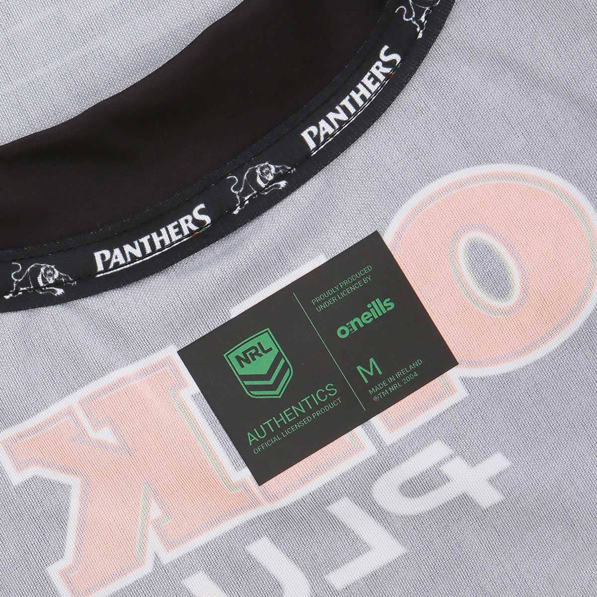Penrith Panthers NRL Mens Black Training Singlet