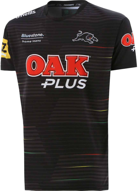 Penrith Panthers  Mens NRL Black Training Shirt